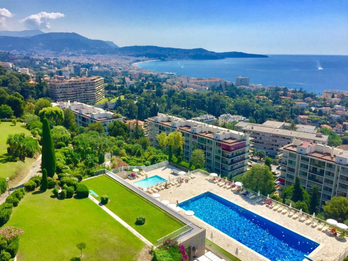 Appartement 2 Pieces Vue A Fabron Les Constellations Piscine 10mn Promenade Des *
